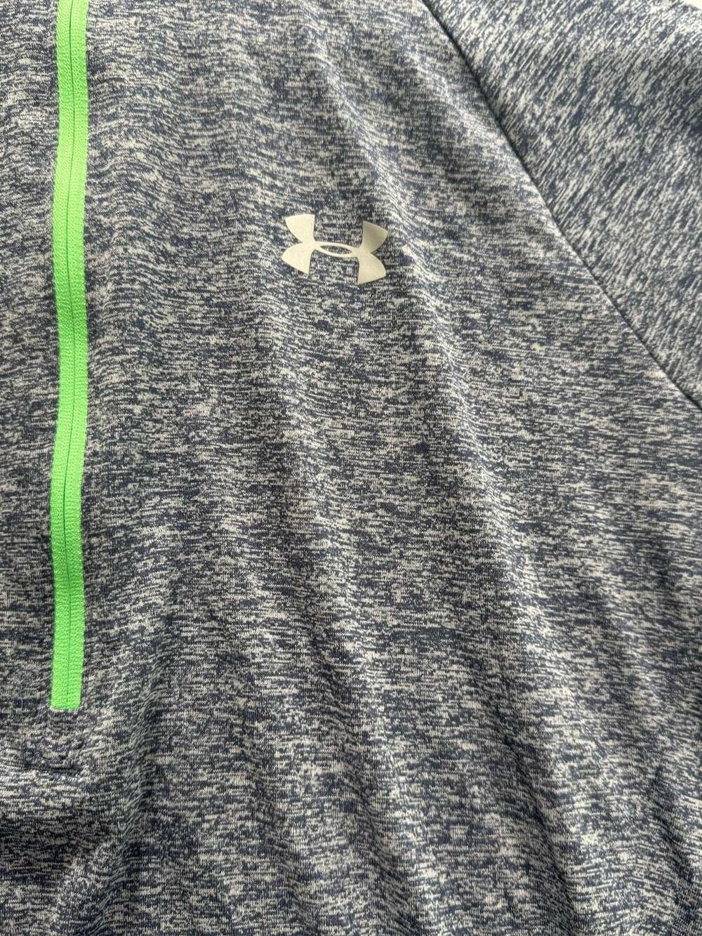 Under Armour Women's HeatGear Loose Fit 1/2 Zip Long Sleeve Pullover, Size Large - Picture 5 of 11